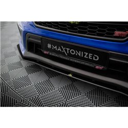 Maxton - Street Pro Lame Du Pare-Chocs Avant Subaru WRX STI Mk1 Facelift Noir