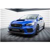 Maxton - Street Pro Lame Du Pare-Chocs Avant Subaru WRX STI Mk1 Facelift Noir-Rouge