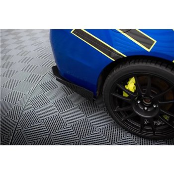 Maxton - Street Pro Lame Du Pare Chocs Arriere Subaru WRX STI Mk1 Noir-Rouge + Rabats Brillant
