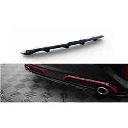 Maxton - Arriere Splitter (avec une barre verticale) Kia Ceed GT Mk3 Facelift