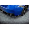Maxton - Street Pro Lame Du Pare Chocs Arriere Subaru WRX STI Mk1 Noir-Rouge