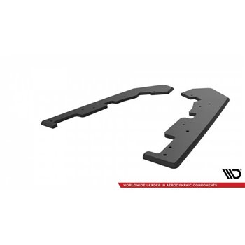 Maxton - Street Pro Lame Du Pare Chocs Arriere Subaru WRX STI Mk1 Noir-Rouge
