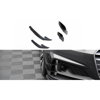Maxton - Ailes de pare-chocs avant (Canards) Audi S5 / A5 S-Line Coupe / Sportback F5