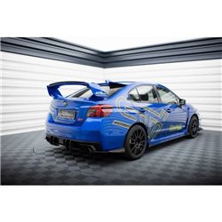 Maxton - Street Pro Lame Du Pare Chocs Arriere Subaru WRX STI Mk1 Noir + Rabats Brillant 