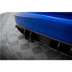 Maxton - Street Pro Central Diffuseur Arriere Subaru WRX STI Mk1 Rouge