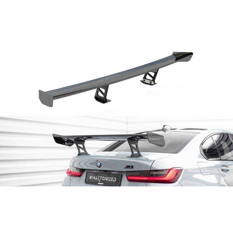 Maxton - Carbon Spoiler With External Brackets Uprights BMW M3 G80 / M340i G20 / 3 M-Pack G20 / 3 Standard G20