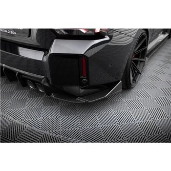 Maxton - Fibre de Carbone Lames De Pare-Chocs Arrière Latérales BMW M2 G87 