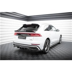 Maxton - Arriere Lame (avec une barre verticale) Audi Q8 S-Line Mk1 