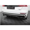 Maxton - Arriere Lame (avec une barre verticale) Audi Q8 S-Line Mk1 