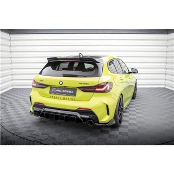 Maxton - Lames De Pare-Chocs Arrière Latérales V.8 (Pour jupe arrière v.1) BMW 1 M-Pack / M135i / 128ti F40 