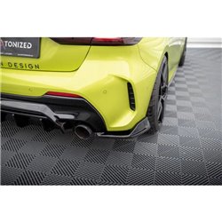 Maxton - Lames De Pare-Chocs Arrière Latérales V.8 (Pour jupe arrière v.1) BMW 1 M-Pack / M135i / 128ti F40 