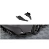 Maxton - Street Pro Lame Du Pare Chocs Arriere Mercedes-AMG C63 Sedan / Estate W205 Facelift Noir-Rouge + Rabats Brillant