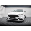 Maxton - Street Pro Lame Du Pare-Chocs Avant Ford Mondeo Sport Mk5 Facelift / Fusion Sport Mk2 Facelift Noir + Rabats Brillant 