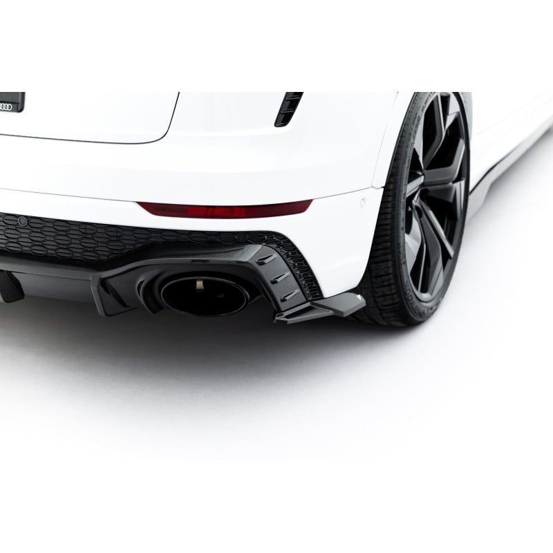 Maxton - Fibre de Carbone Lames De Pare-Chocs Arrière Latérales Audi RSQ8 Mk1
