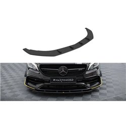 Maxton - Street Pro Lame Du Pare-Chocs Avant Mercedes-AMG CLA 45 Aero C117 Facelift Noir