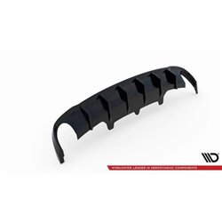 Maxton - Diffuseur Arrière Complet Audi A6 Sedan / Avant C7 (Version mit Einzelauspuff auf beiden Seiten) 