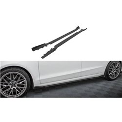 Maxton - Street Pro Rajouts Des Bas De Caisse Ford Mondeo Sport Mk5 Facelift / Fusion Sport Mk2 Facelift Noir-Rouge + Rabats Bri