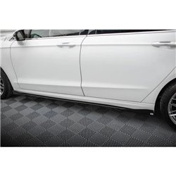 Maxton - Street Pro Rajouts Des Bas De Caisse Ford Mondeo Sport Mk5 Facelift / Fusion Sport Mk2 Facelift Noir-Rouge + Rabats Bri