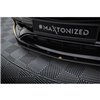 Maxton - Street Pro Lame Du Pare-Chocs Avant Mercedes-AMG CLA 45 Aero C117 Facelift Noir-Rouge