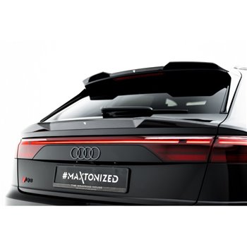 Maxton - Prepreg Fibre de Carbone Becquet de hayon (Plus Bas) Audi SQ8 / Q8 S-Line Mk1 Facelift 