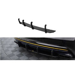 Maxton - Street Pro Central Diffuseur Arriere Mercedes-AMG CLA 45 C117 Facelift Noir