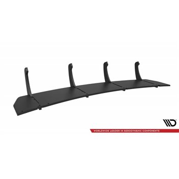 Maxton - Street Pro Central Diffuseur Arriere Mercedes-AMG CLA 45 C117 Facelift Noir