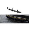 Maxton - Street Pro Central Diffuseur Arriere Mercedes-AMG CLA 45 C117 Facelift Rouge