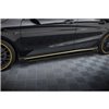 Maxton - Street Pro Rajouts Des Bas De Caisse Mercedes-AMG CLA 45 C117 Facelift Noir + Rabats Brillant 