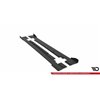 Maxton - Street Pro Rajouts Des Bas De Caisse Mercedes-AMG CLA 45 C117 Facelift Noir-Rouge + Rabats Brillant
