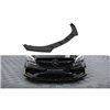 Maxton - Street Pro Lame Du Pare-Chocs Avant Mercedes-AMG CLA 45 Aero C117 Facelift Noir-Rouge + Rabats Brillant