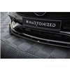 Maxton - Street Pro Lame Du Pare-Chocs Avant Mercedes-AMG CLA 45 Aero C117 Facelift Noir-Rouge + Rabats Brillant