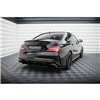 Maxton - Street Pro Lame Du Pare Chocs Arriere Mercedes-AMG CLA 45 C117 Facelift Noir-Rouge