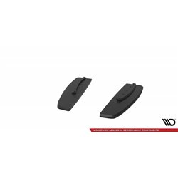 Maxton - Street Pro Lame Du Pare Chocs Arriere Mercedes-AMG CLA 45 C117 Facelift Noir-Rouge