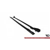 Maxton - Street Pro Rajouts Des Bas De Caisse V.1 Audi RS3 Sedan 8V Facelift Noir-Rouge + Rabats Brillant