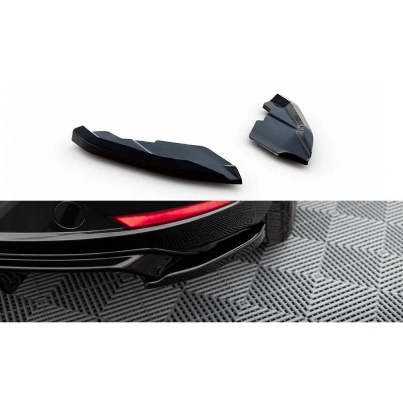 Maxton - Lames De Pare-Chocs Arrière Latérales V.2 Seat Leon Hatchback Mk3 Facelift