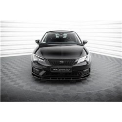 Maxton - Lame Du Pare-Chocs Avant V.1 Seat Leon Mk3 Facelift 