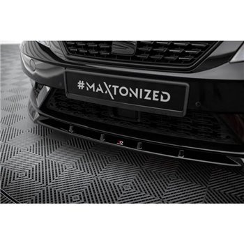 Maxton - Lame Du Pare-Chocs Avant V.1 Seat Leon Mk3 Facelift 