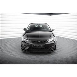 Maxton - Lame Du Pare-Chocs Avant V.2 Seat Leon Mk3 Facelift 