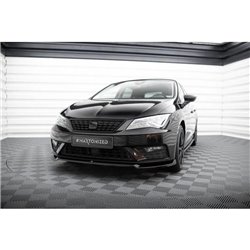 Maxton - Lame Du Pare-Chocs Avant V.2 Seat Leon Mk3 Facelift 