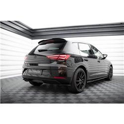 Maxton - Lames De Pare-Chocs Arrière Latérales V.1 Seat Leon Hatchback Mk3 Facelift 