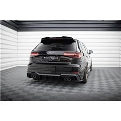 Maxton - Diffuseur Arrière Complet Audi S3 Sportback 8V Facelift 