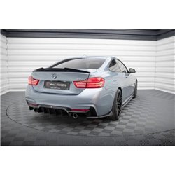Maxton - Lames De Pare-Chocs Arrière Latérales V.5 BMW 4 Coupe M-Pack F32 