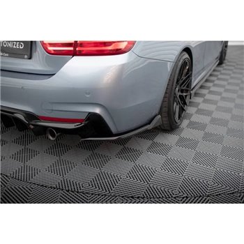 Maxton - Lames De Pare-Chocs Arrière Latérales V.5 BMW 4 Coupe M-Pack F32 
