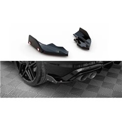 Maxton - Lames De Pare-Chocs Arrière Latérales V.6 Volkswagen Golf R Hatchback Mk8 Facelift
