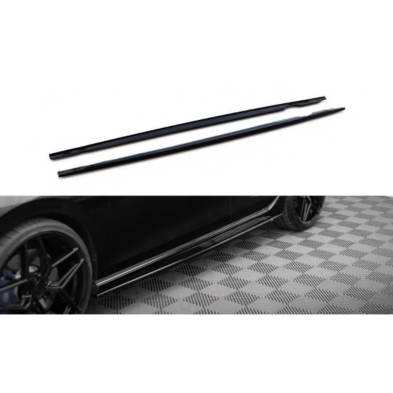 Maxton - Rajouts Des Bas De Caisse V.3 Volkswagen Golf R Hatchback Mk8 Facelift