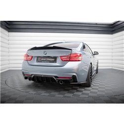 Maxton - Diffuseur Arrière Complet BMW 4 Coupe / Gran Coupe / Cabrio M-Pack F32 / F36 / F33 (Version avec échappements simples d