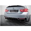 Maxton - Diffuseur Arrière Complet BMW 4 Coupe / Gran Coupe / Cabrio M-Pack F32 / F36 / F33 (Version avec échappements simples d