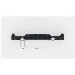 Maxton - Diffuseur Arrière Complet BMW 4 Coupe / Gran Coupe / Cabrio M-Pack F32 / F36 / F33 (Version avec échappements simples d