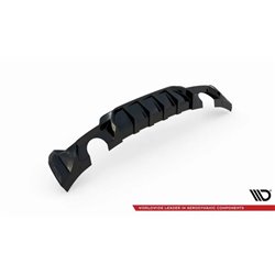 Maxton - Diffuseur Arrière Complet BMW 4 Coupe / Gran Coupe / Cabrio M-Pack F32 / F36 / F33 (Version avec échappements simples d