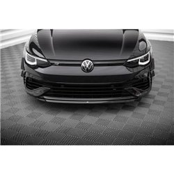 Maxton - Lame Du Pare-Chocs Avant V.7 Volkswagen Golf R Hatchback / Variant Mk8 